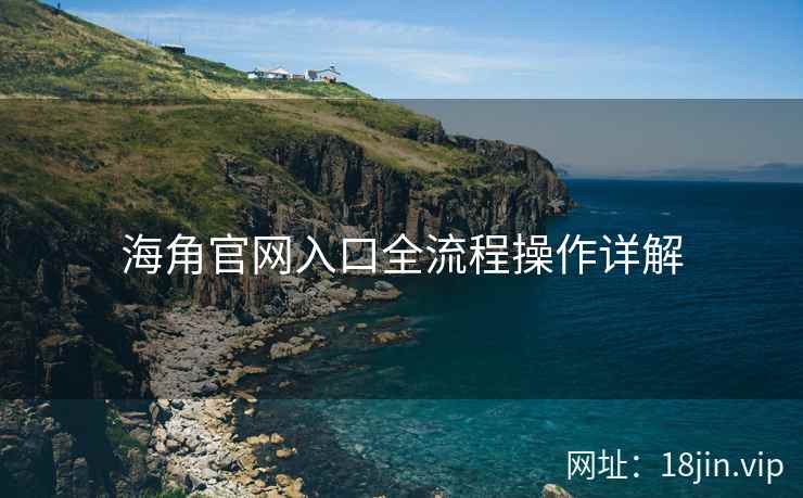 海角官网入口全流程操作详解