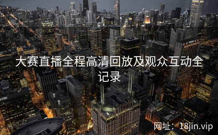 大赛直播全程高清回放及观众互动全记录